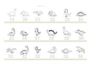 Personalisiertes Dino Türschild fürs Kinderzimmer, Geburtstagsgeschenk, Deko Geschenk Taufe Geburt Kindergeburtstag Namensschild Dinosaurier