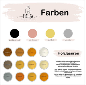 Moderner HOME Türkranz aus Holz – Personalisierter Wandkranz mit Herzen – Individuelle Farbwahl & viele Größen (20–50 cm) – Einzugsgeschenk