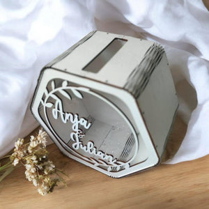 Kartenbox für Hochzeit, personalisierte Hochzeitskarte Box, Holzbox, Hochzeitsdekoration, Hochzeitsdekor, personalisierte Erinnerungsbox,