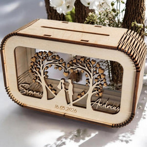 Personalisierte Spardose zur Hochzeit – Geldgeschenk der besonderen Art, Geschenk Brautpaar