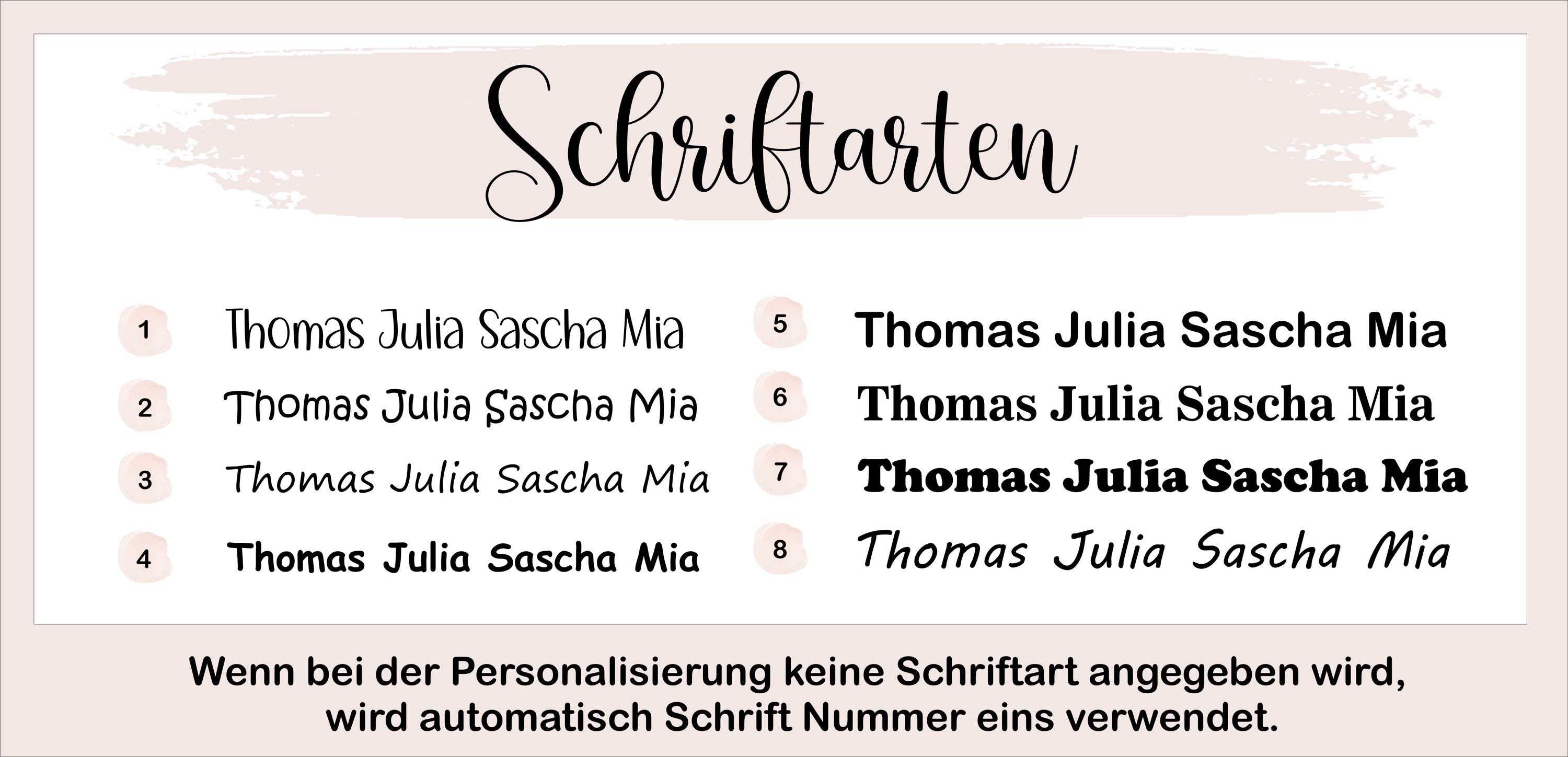 Haus mit Namen, Holzhaus personalisiert, 4mm Holz personalisierte Deko Wand Einzugsgeschenk, Türschild Familie, Geburtstagsgeschenk Hochzeit