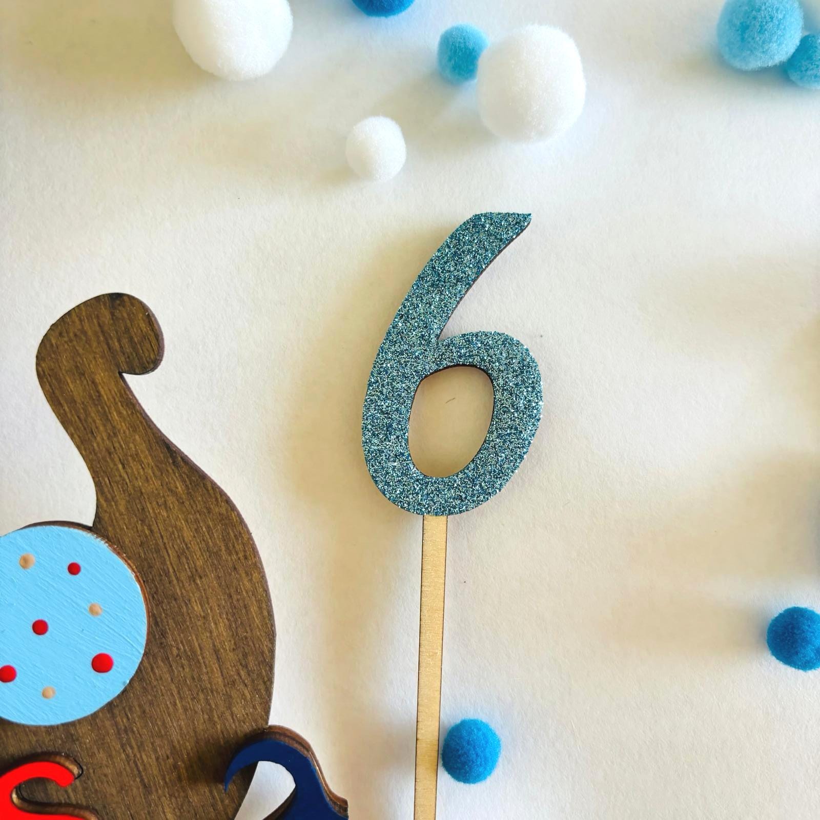 personalisierter Wikinger Caketopper mit Geburtstags Zahl, gefertigt in deinen Wunschfarben, Cake Topper, Tortenstecker, Kindergeburtstag