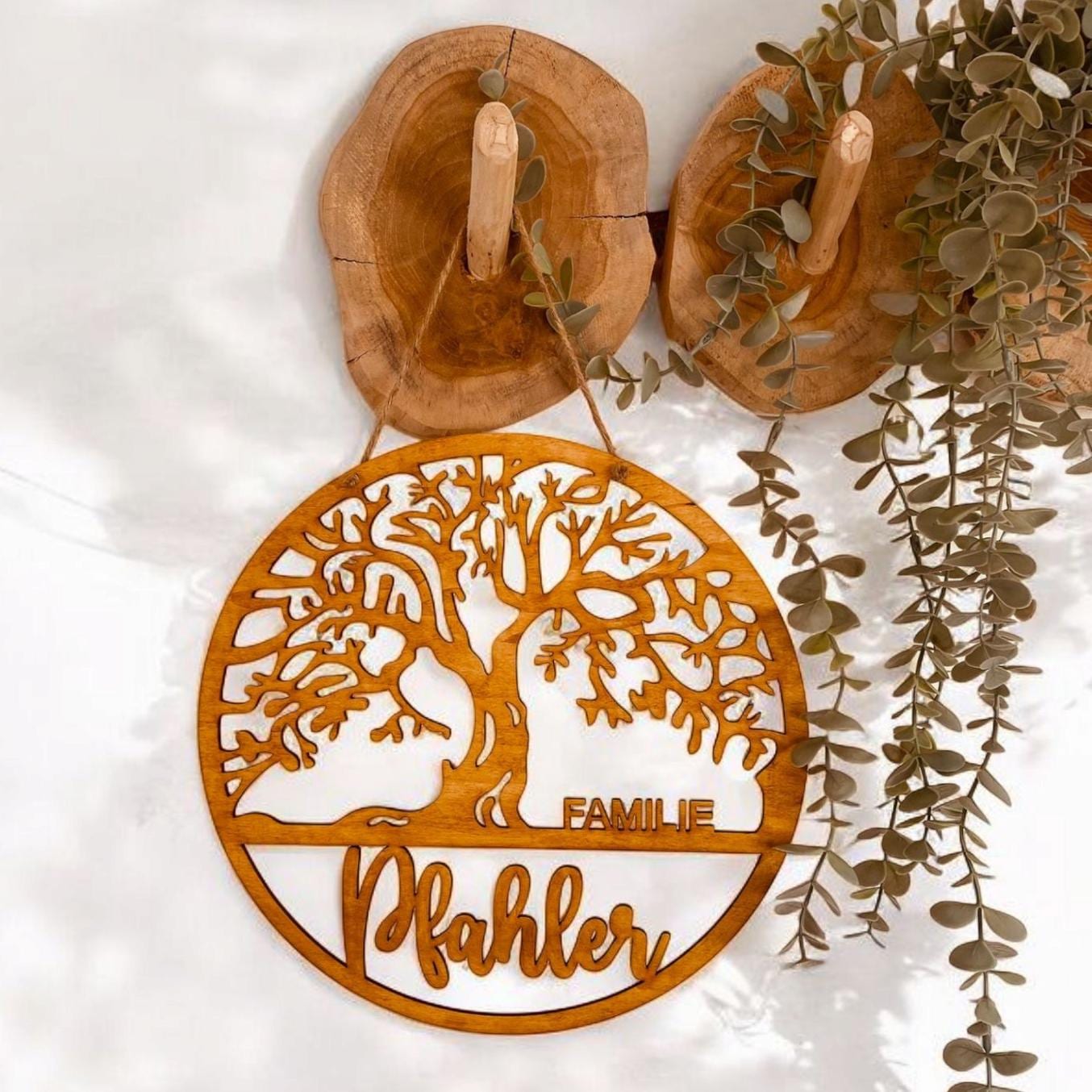 Türkranz Baum des Lebens, personalisiert, Deko Wand, Einzug Geschenk, Familienbaum Türschild Familie Geschenk Hochzeit Geburtstag Türschmuck