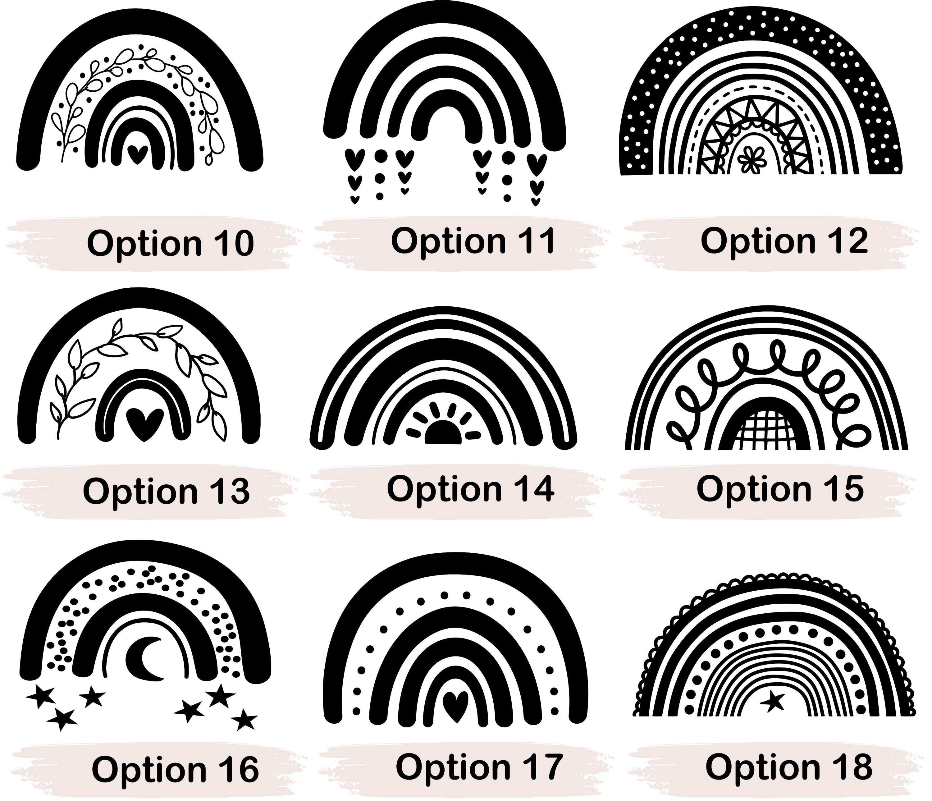 Regenbogen Türschild personalisiert fürs Kinderzimmer, Geburtstagsgeschenk, Deko, Geschenk Taufe, Geburt, Kindergeburtstag, Namensschild