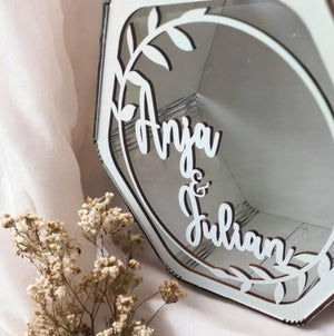 Kartenbox für Hochzeit, personalisierte Hochzeitskarte Box, Holzbox, Hochzeitsdekoration, Hochzeitsdekor, personalisierte Erinnerungsbox,