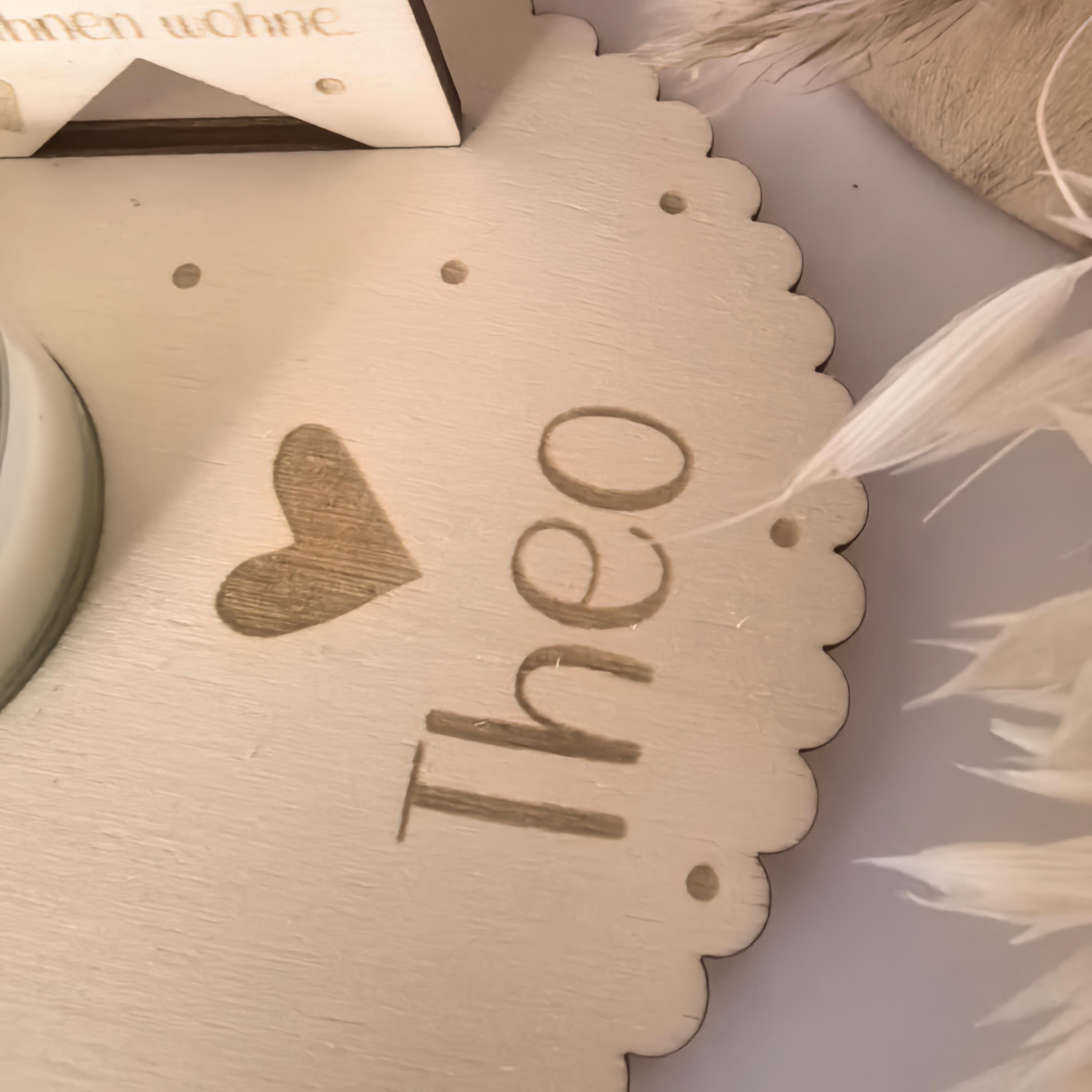 Sternenkind Teelichthalter, personalisiert mit Wunschtext, Andenken, Gedenkstein, Erinnerung, Schutzengel, Fehlgeburt, Stille Geburt