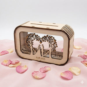 Personalisierte Spardose zur Hochzeit – Geldgeschenk der besonderen Art, Geschenk Brautpaar