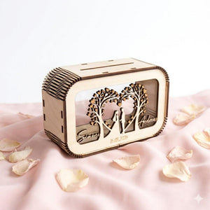 Personalisierte Spardose zur Hochzeit – Geldgeschenk der besonderen Art, Geschenk Brautpaar