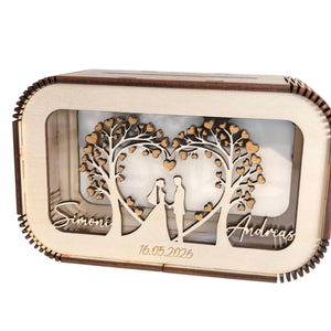 Personalisierte Spardose zur Hochzeit – Geldgeschenk der besonderen Art, Geschenk Brautpaar