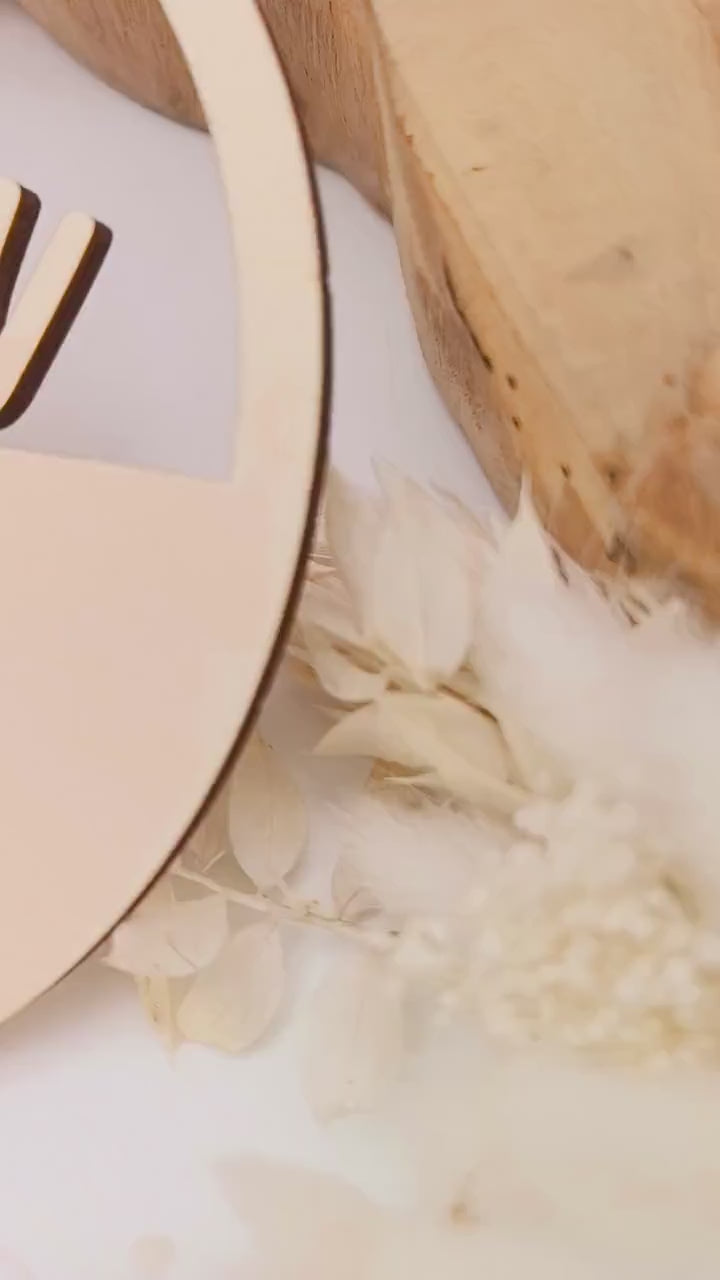 Türschild personalisiert fürs Kinderzimmer, Geburtstagsgeschenk, Deko, Geschenk Taufe, Geburt, Kindergeburtstag, Namensschild, süße Blume