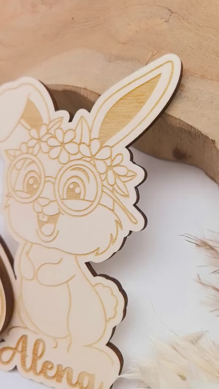 Süßer Osterhase Geldgeschenk, Osterkarte, Geschenkidee für Mädchen und Jungen, Osterdeko, Osterei, Tischdeko, Kücken, Ostergruß, Hello Bunny