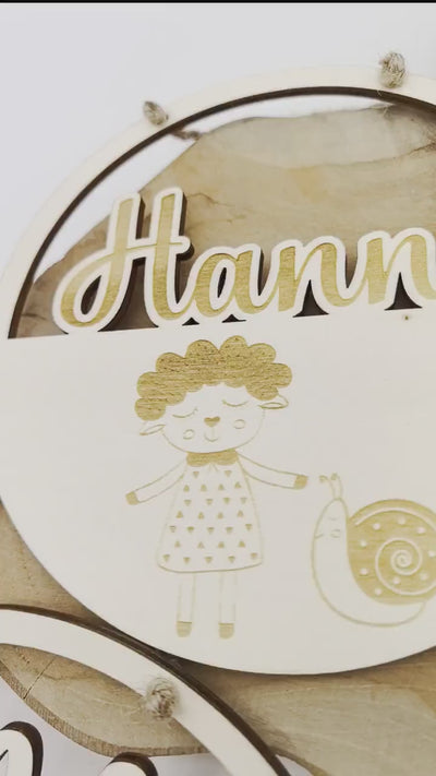 personalisiertes Türschild fürs Kinderzimmer 61 Tiermotive, Geburtstagsgeschenk, Deko, Geschenk Taufe, Geburt, Kindergeburtstag Namensschild