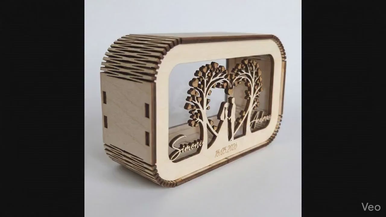 Personalisierte Spardose zur Hochzeit – Geldgeschenk der besonderen Art, Geschenk Brautpaar